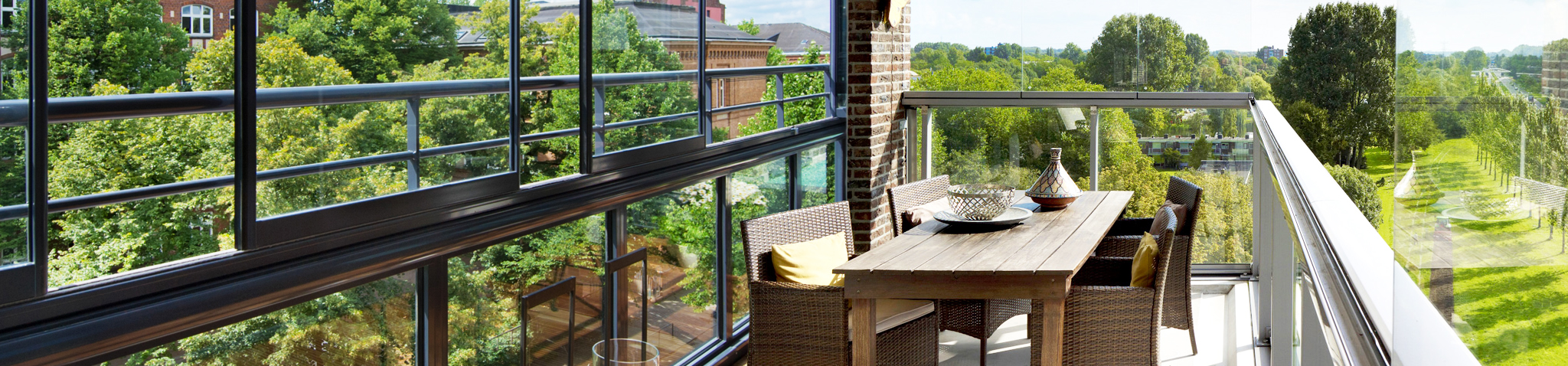Glaswanden voor uw balkon zon &wonen wijk bij duurstede